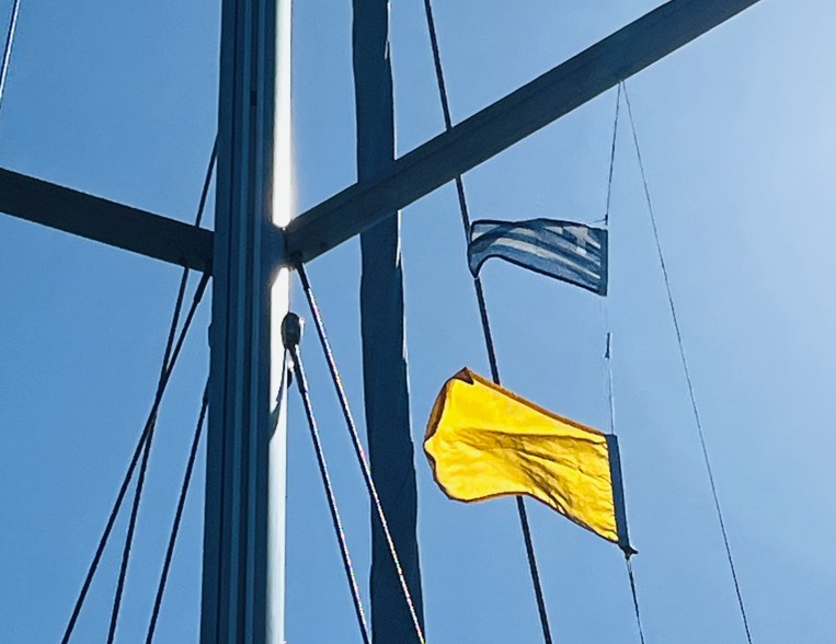 2026 09 03 Gelbe Flagge Griechenland