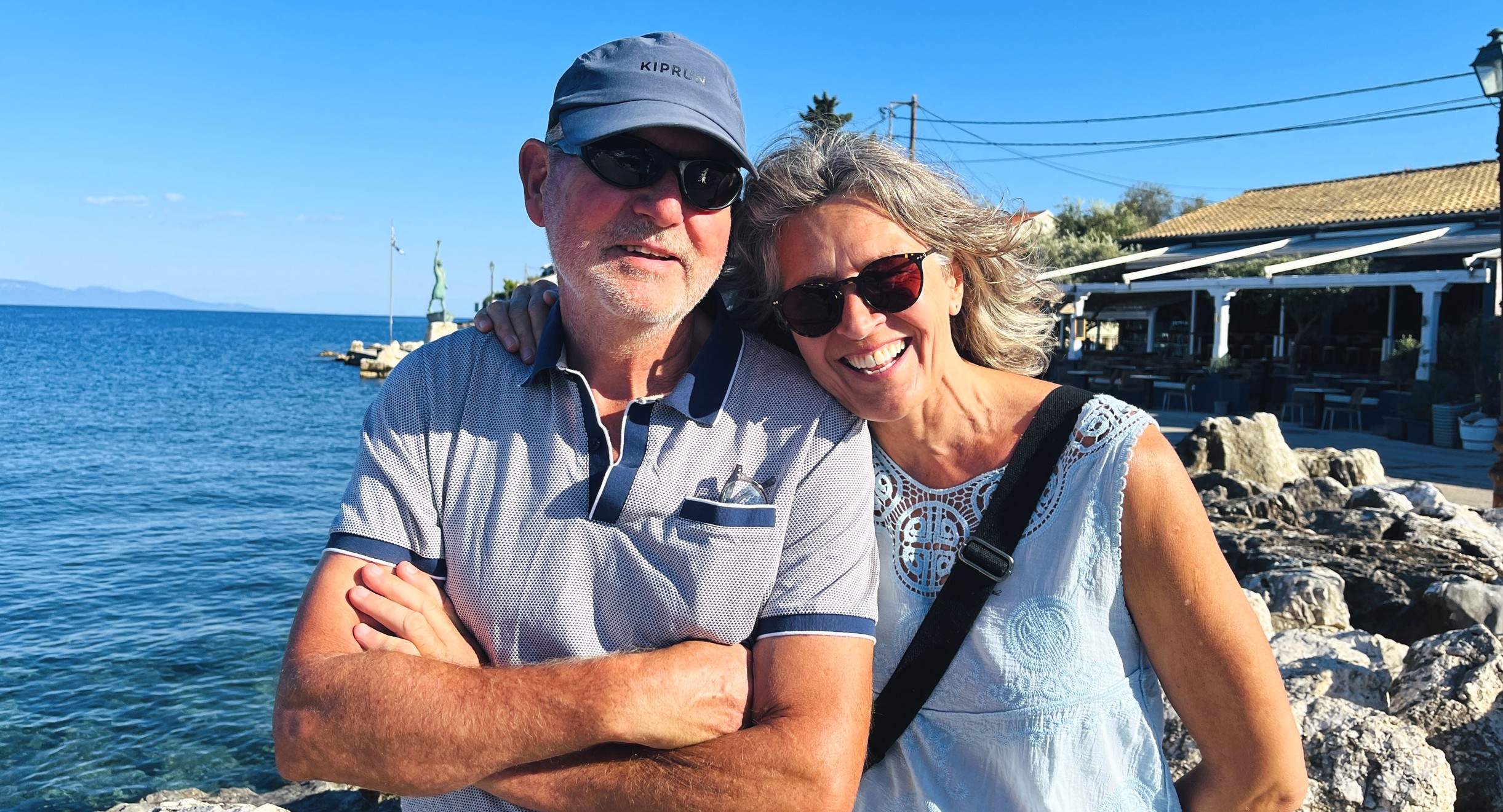 2026 10 01 Rene und Brigitte in Gaios Paxos